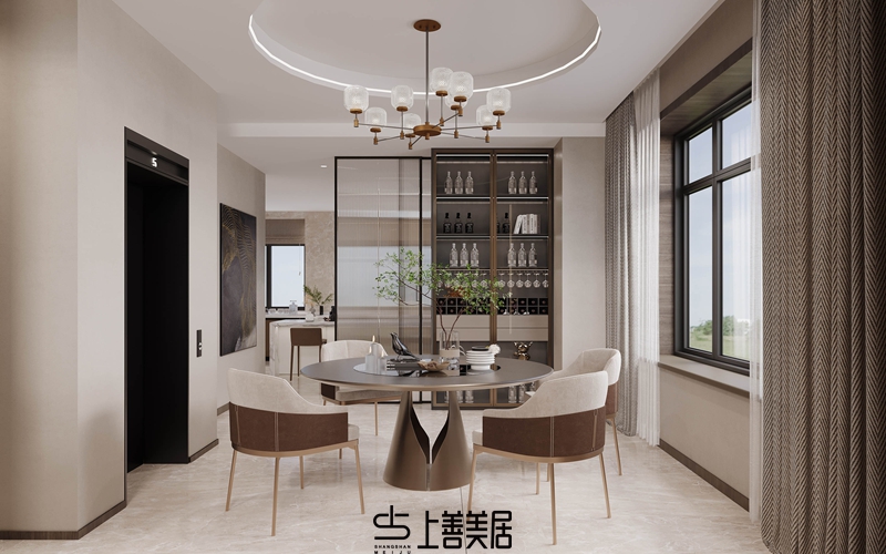 榮盛御府350平現(xiàn)代簡約風格案例