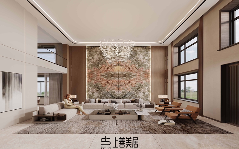 榮盛御府350平現(xiàn)代簡約風格案例