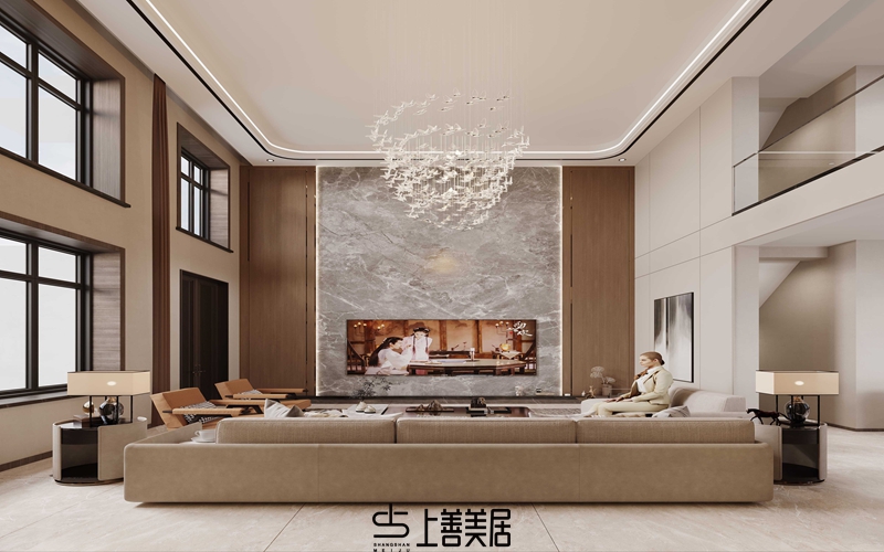 榮盛御府350平現(xiàn)代簡約風格效果圖11