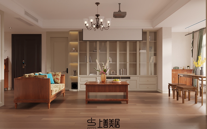 德賢華府160㎡美式裝修案例