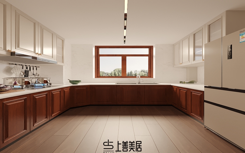 德賢華府160平美式效果圖02