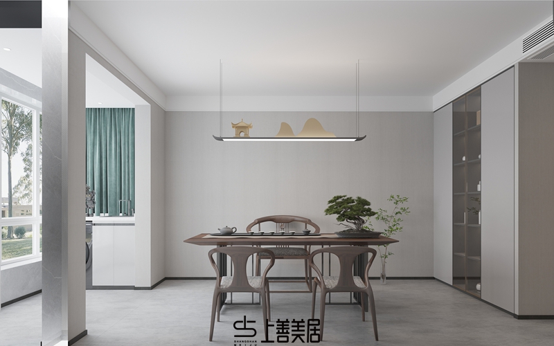 國(guó)瑞城140平現(xiàn)代簡(jiǎn)約風(fēng)格效果圖