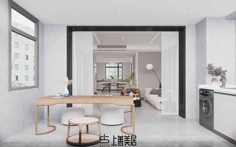 格林公館140平現(xiàn)代簡(jiǎn)約風(fēng)格效果圖09