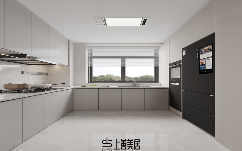 國(guó)仕山130平現(xiàn)代簡(jiǎn)約裝修設(shè)計(jì)07