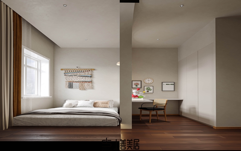 孔雀城350㎡田園風別墅裝修設計