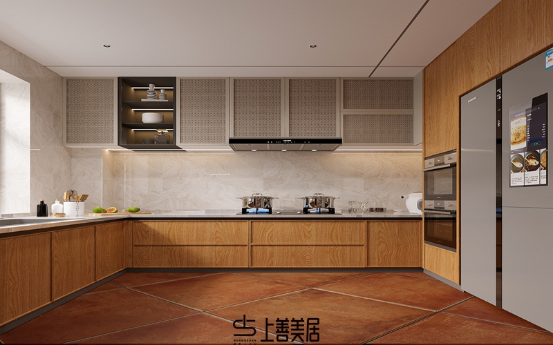 孔雀城350平米田園風裝修圖06