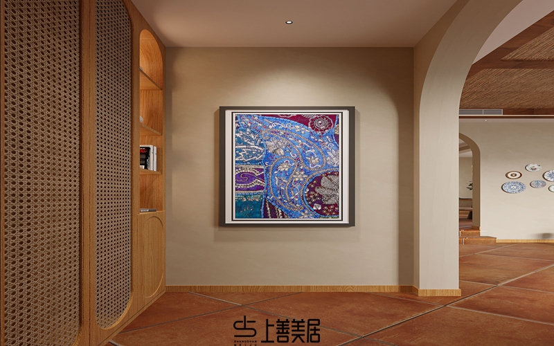 孔雀城350平米田園風裝修圖16