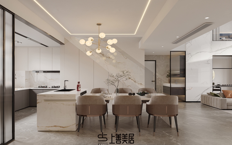 康城紫玉府140現(xiàn)代簡(jiǎn)約風(fēng)格效果圖05