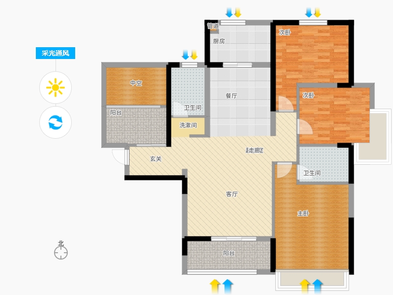采光通風(fēng)圖