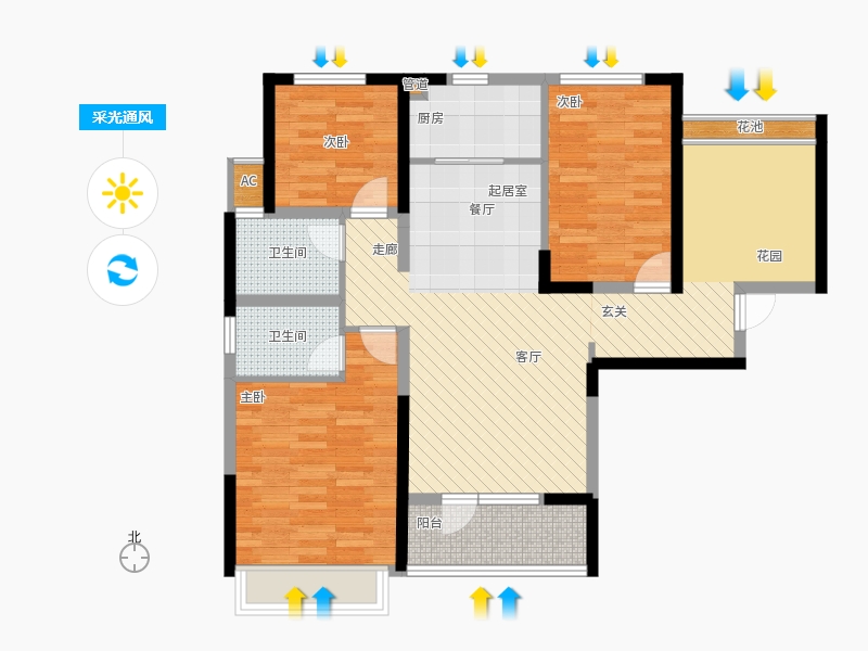 采光通風(fēng)圖