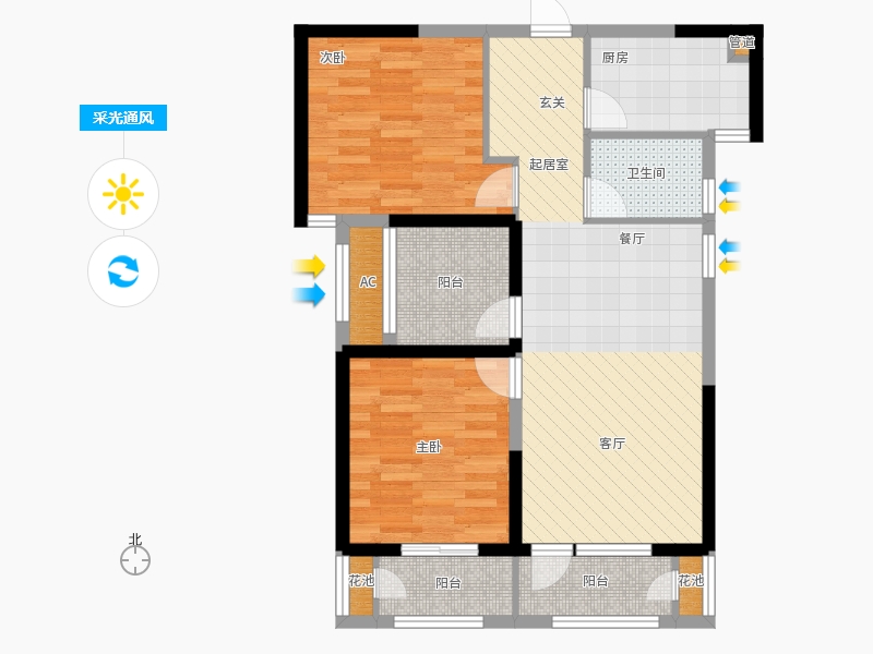 采光通風(fēng)圖